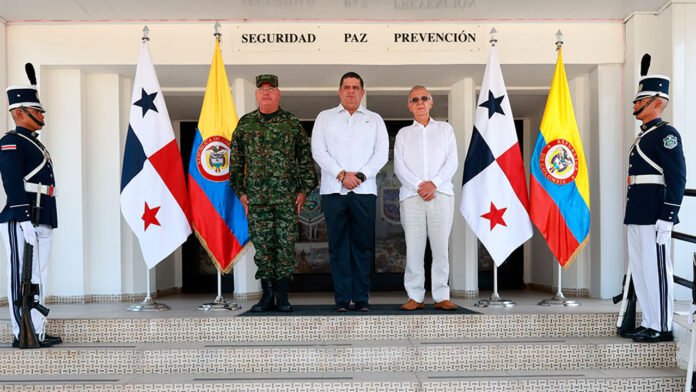 Reunión ministros de Colombia y Panamá