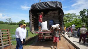 Desarrollo Rural inició la entrega de suplemento alimenticio animal