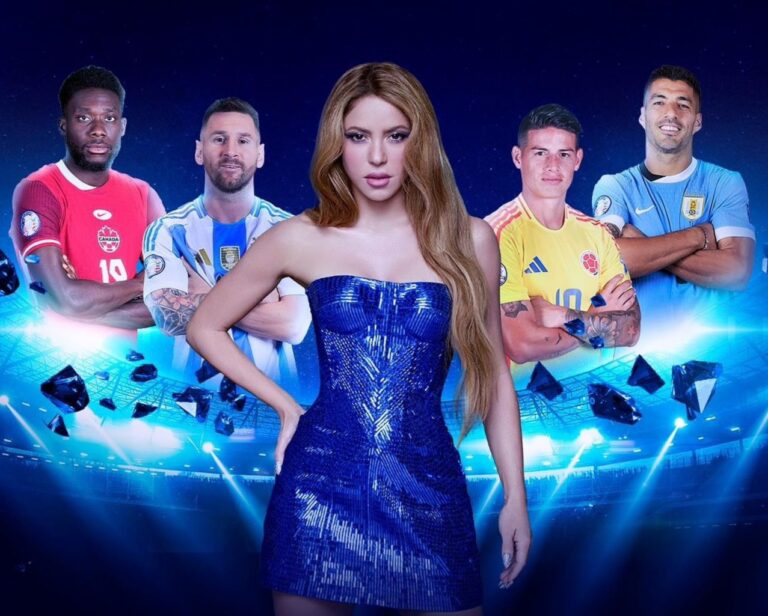 Shakira cantará en la gran final de la Copa América USA 2024