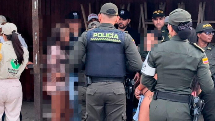 La lucha por combatir la delincuencia en los diferentes sectores de Cartagena no se detiene. Se hizo el rescate de una menor de edad, quien estaba en condición de prostitución en el sector turístico de Playa Hollywood, en Bocagrande.