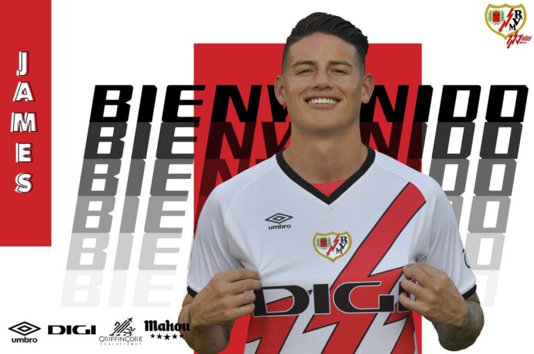 James Rodríguez nuevo jugador del Rayo Vallecano