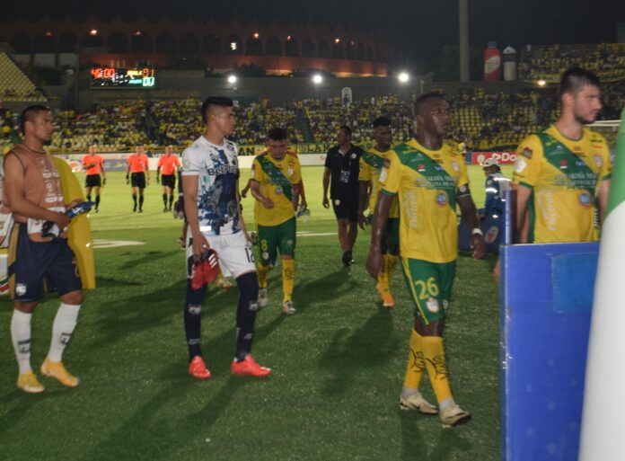 Los tres puntos que se llevó el Real Cartagena. Foto. Yannuar Cañate.