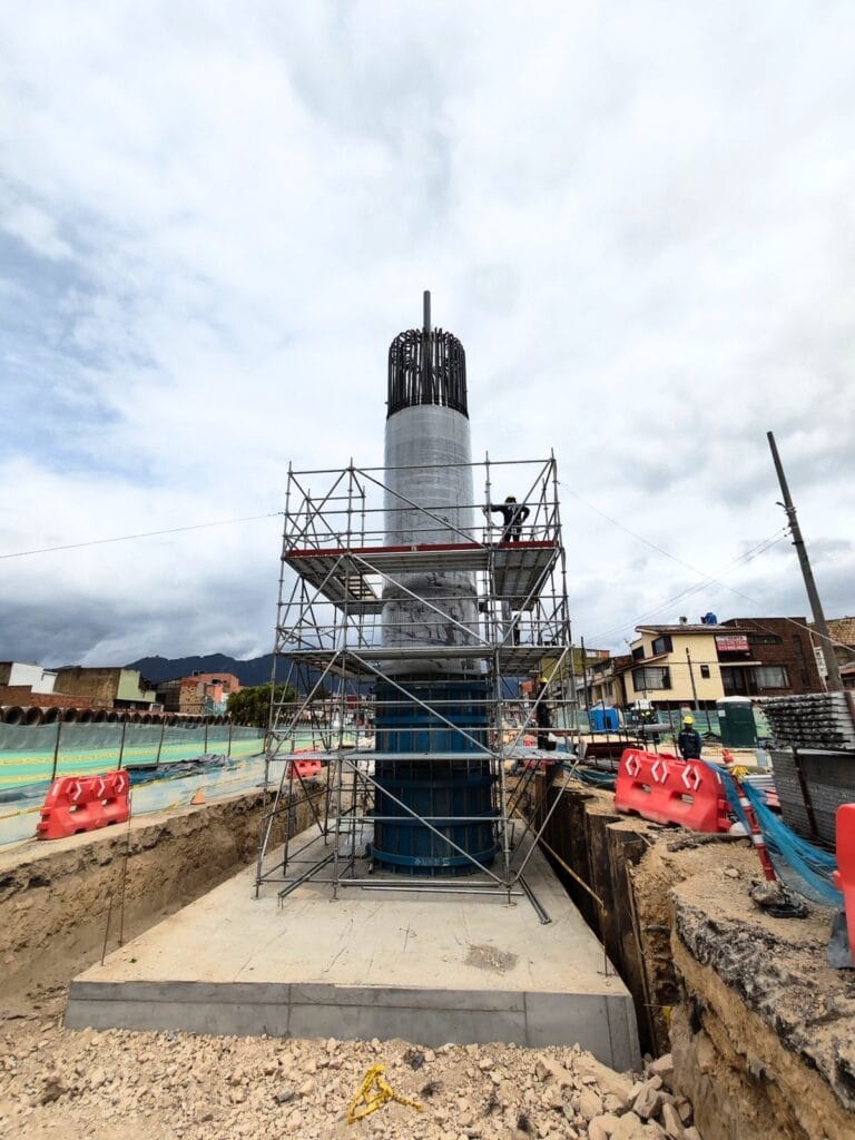 Nuevas restricciones viales en la Avenida Caracas por obras del Metro de Bogotá.