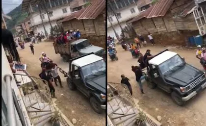 Ataque aéreo de disidencias de las FARC deja 14 heridos en Cauca