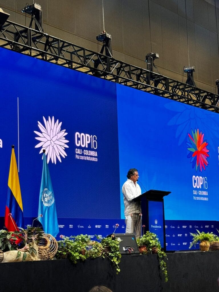 Presidente Gustavo Petro inaugura COP16 en Cali y hace un llamado por la protección de la biodiversidad colombiana