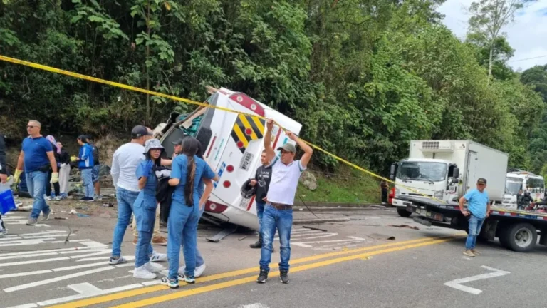 Grave accidente en vías de Cundinamarca.