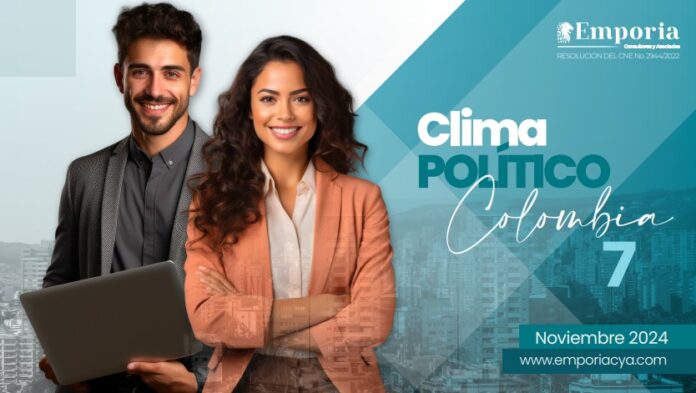 Portada encuesta Emporia sobre el Clima Político en Colombia