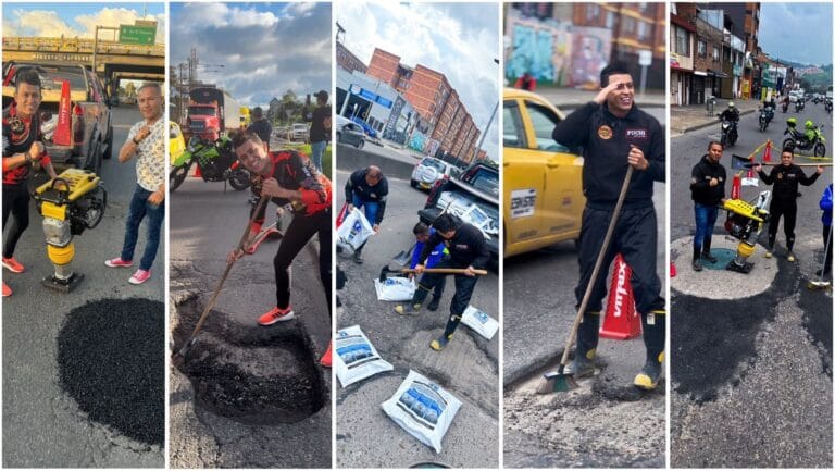 concejal de Bogotá, Julián Forero, Tapando huecos