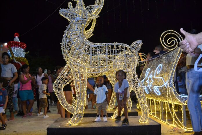 Cartageneros disfrutan de la navidad en familia