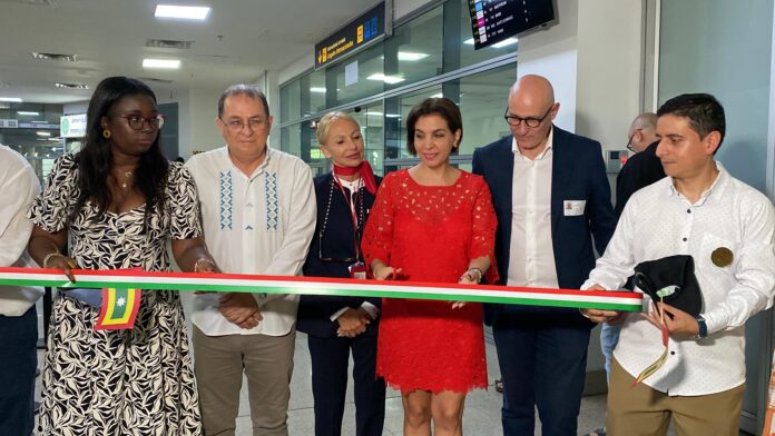 La aerolínea italiana NEOS inauguró una nueva conexión directa entre Milán y Cartagena de Indias