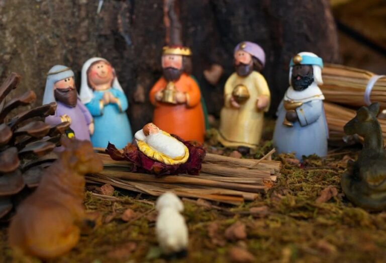 Pesebre. Foto Jimmy Ramírez, Pexels