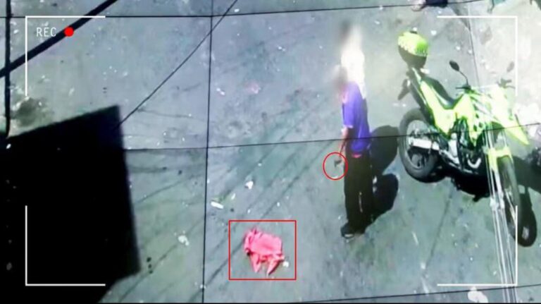 Cámaras de seguridad permiten captura de expendedor de drogas