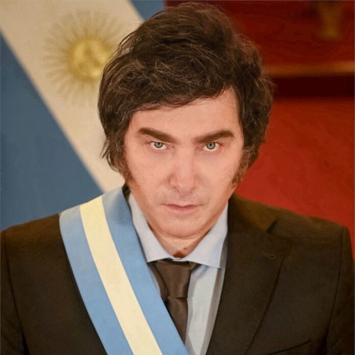 Javier Milei, presidente de Argentina. Foto: https://www.argentina.gob.ar/presidencia