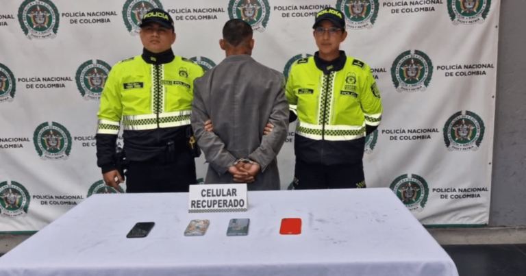 foto: policía metropolitana de Bogotá