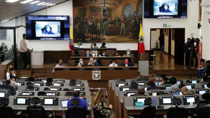 Concejo de Bogota - Oficina Asesora de Comunicaciones. Recinto principal del Cabildo