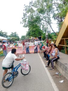 foto: Bloqueos en Colombia siguen afectando la movilidad