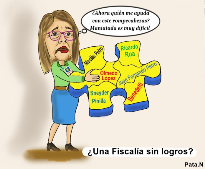 Caricatura del día - Una Fiscalía sin logros - Realizada por el periodista Norberto Patarroyo L. - Pata.N