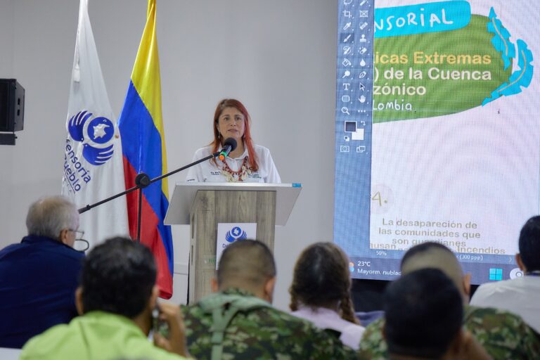 Foto Defensoría del Pueblo - Clima extremo y actividades humanas sin regulación están acelerando la degradación del Amazonas
