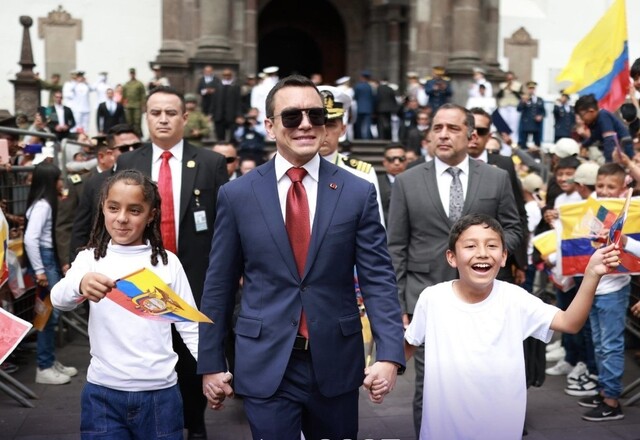 foto: PRESIDENCIA DE ECUADOR- Colprensa