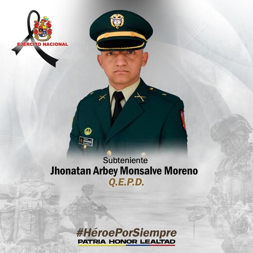 foto: Lámina cortesía de Ejército Nacional de Colombia- Colprensa