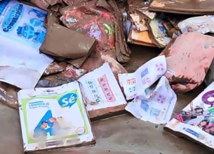 110 niños pierden su segunda casa. Inundación destruye escuela en Curillo, Caquetá