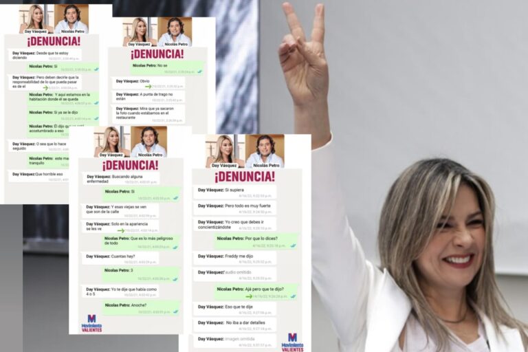 ¿Del periodismo al montaje? La cara de la ahora candidata Vicky Dávila