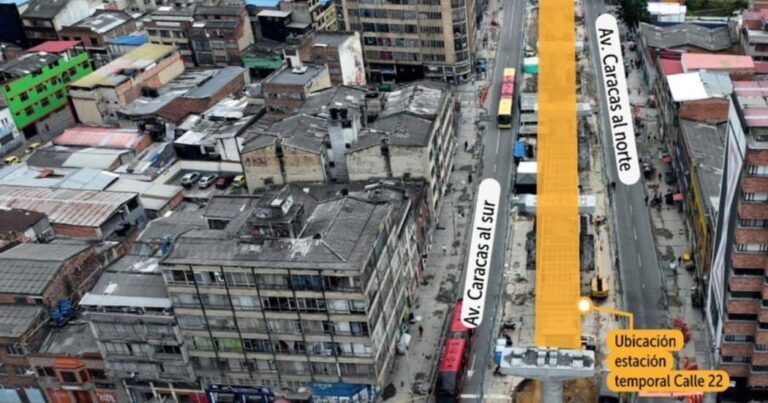 Estación Calle 22 tendrá cambio temporal desde el 22