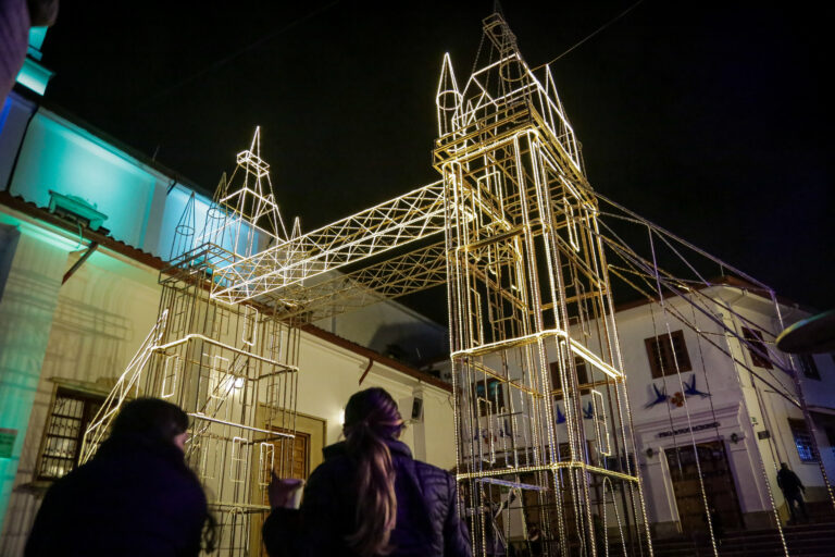 13 ciudades enaltecen su alumbrado navideño