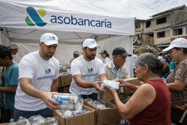 Asobancaria y Gobierno lanzan acuerdo histórico por los damnificados de la emergencia climática