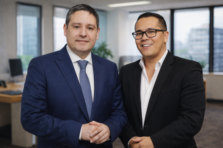 Mauricio Lizcano presentó a Pedro de la Torre como su nueva fórmula vicepresidencial