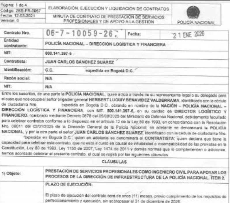 Contratos hermanos min defensa