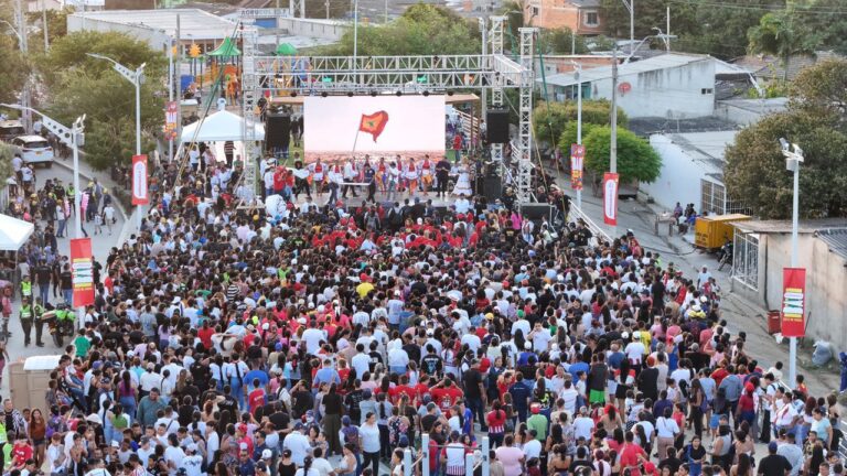 Barranquilla inicia la celebración de sus 213 años con evento en el Malecón de Rebolo