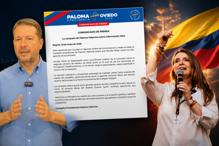 Paloma Valencia y Nicolás Pérez