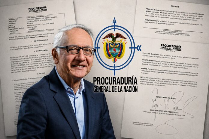Procuraduría y ministro de Salud