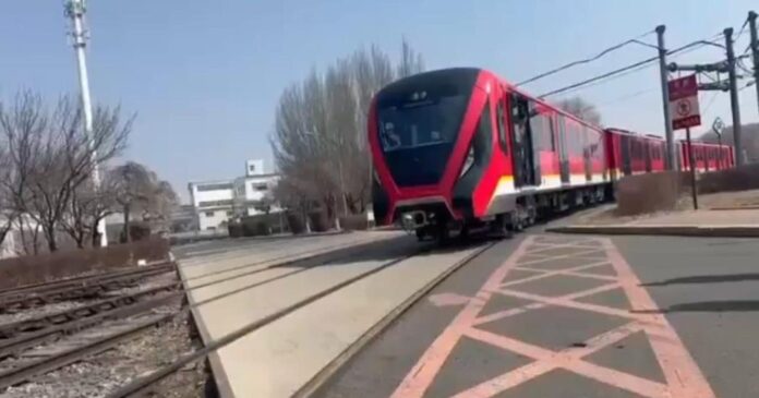 Tren del metro de Bogotá