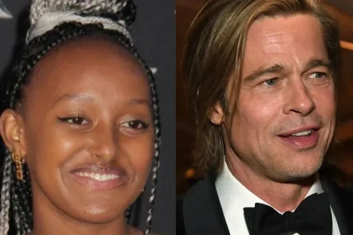 Zahara Jolie hija de Brad Pitt
