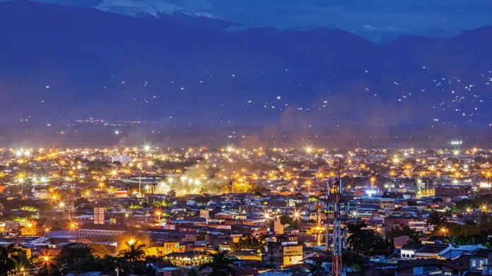 alumbrado público en Cali