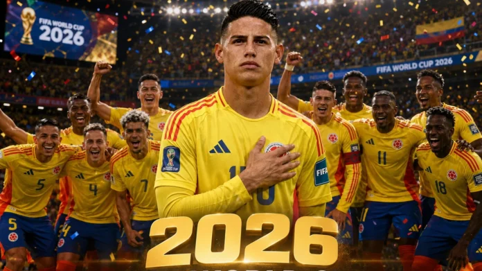 James Rodríguez con Colombia