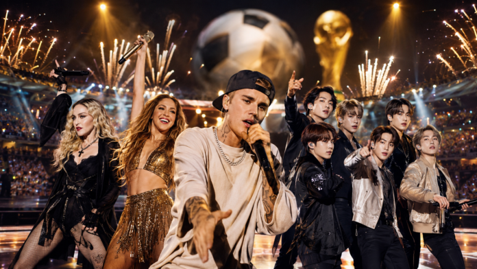 Justin Bieber, Shakira, Madonna y BTS