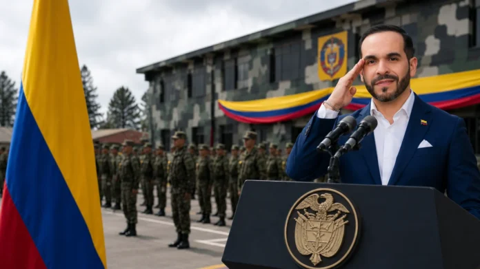 posesión en una guarnición militar