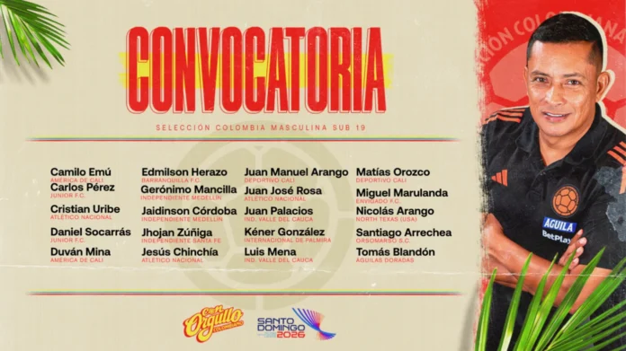 convocatoria Selección Colombia Sub-19
