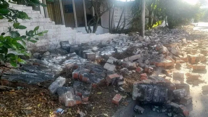 daños por sismo en Huila