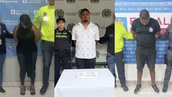 Capturan a tres señalados de seguir retiros bancarios
