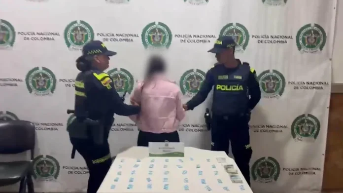Capturan a mujer con 36