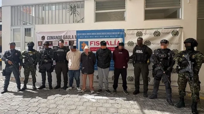 Soldados del Grupo Gaula Militar
