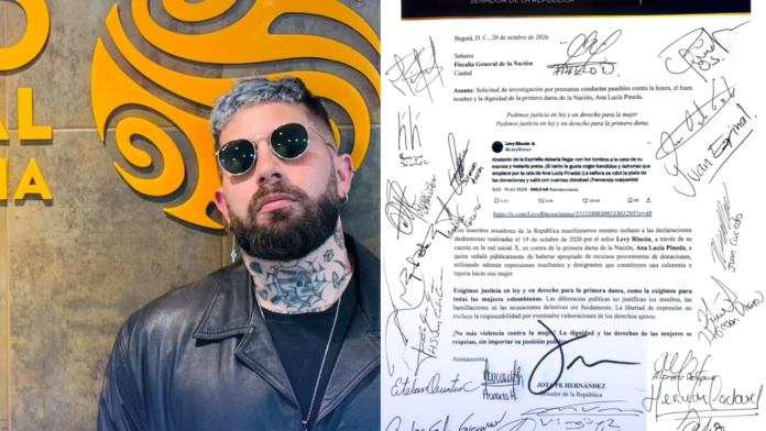 denuncia contra Levy Rincón