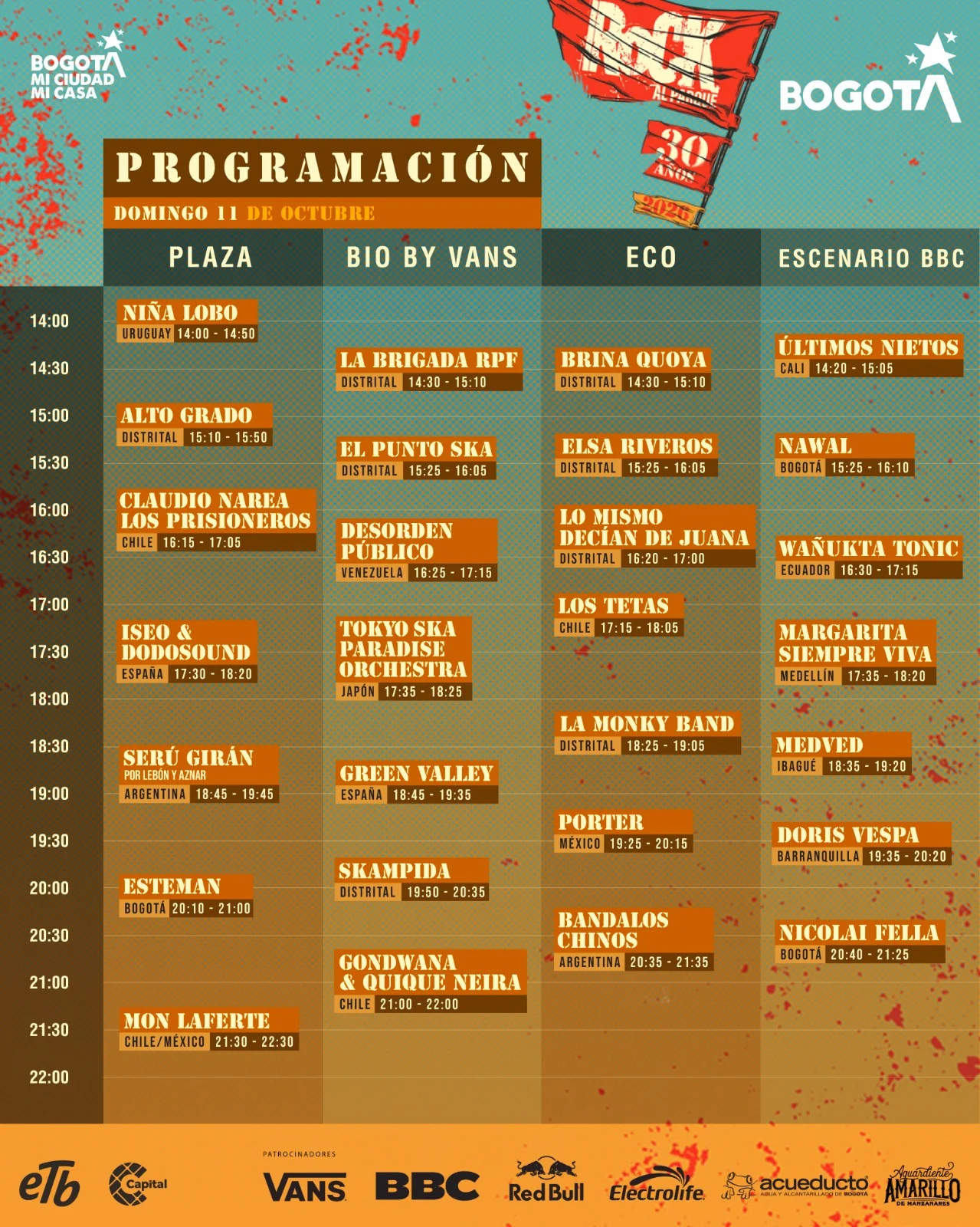 Rock al Parque 2026
