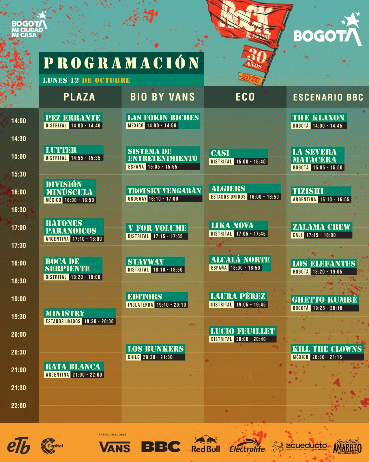Rock al Parque 2026